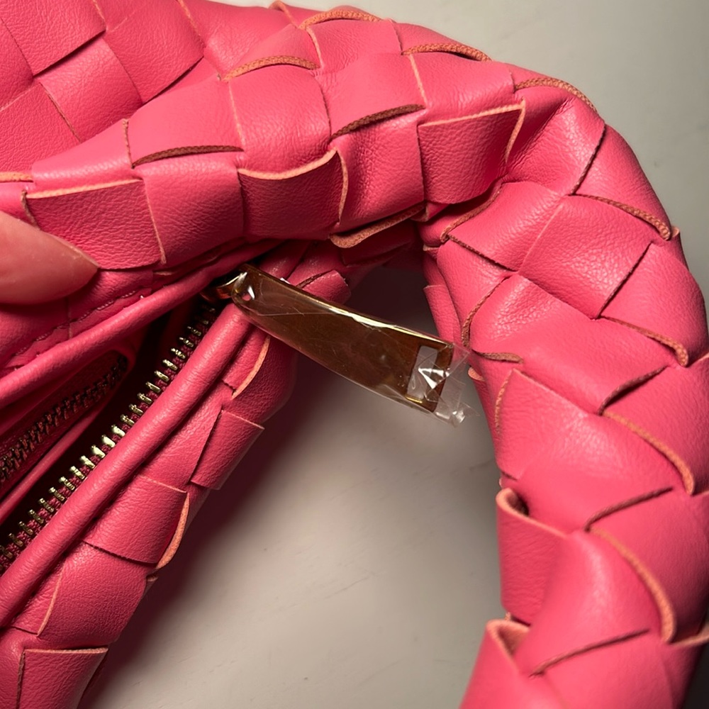 Pink Woven Mini Bag - Picture 2 of 8